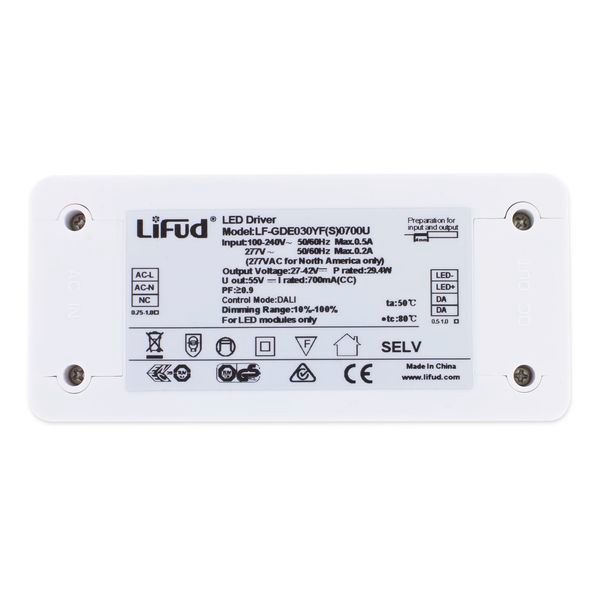 Veluddannet Politisk Creep Integral LED ILDRCCA026 Constant Current DALI Dimmable LED Driver